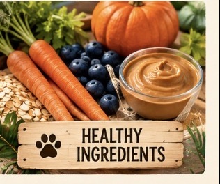 Sunkissed Barkery ingredients treats
